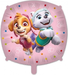 Foil balloon with Skye and Everest motif – PAW PATROL, 46 cm