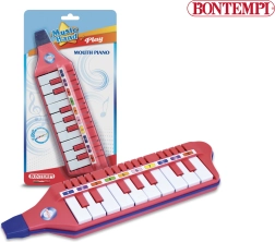 Bontempi Harmonica à clavier à souffler 30,5 x 8 x 3 cm