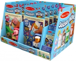 Autocollant Wow - petit présentoir