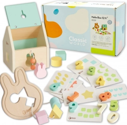 Classic World box di avvio pastello per neonati – prime attività educative 12–18 mesi