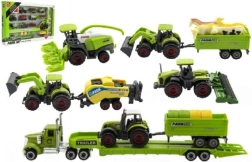 Kmetijski stroji z živalicami - set kmetija