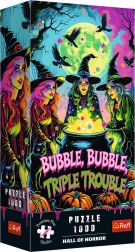 Trefl puzzle 1000 pièces Hall of Horror Triple Trouble