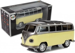 Súlyzáras busz fényekkel és hangokkal – sárga