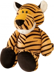 Plush Toy Orange Tiger with Stripes 23cm