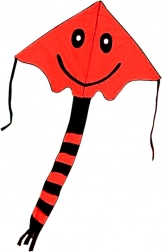 Smiling Flying Kite 80 × 60 cm