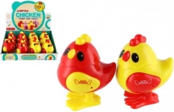 Hoppende plastikkylling med optræk 7 × 9 cm, 2 farver