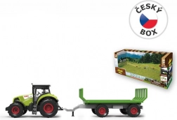 Traktor s prikolico z zvokom in svetlobo