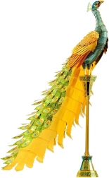 Metal 3D Peacock Model – METAL EARTH ICONX
