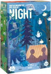Puzzle doppio giorno e notte nella foresta - 54 pezzi