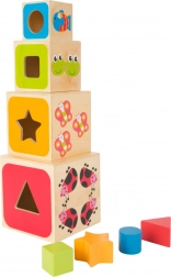houten didactische inlegblokken ABC small foot