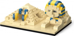 building set pyramid with sphinx 410 pieces