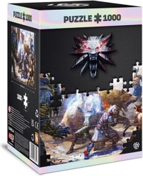 Puzzle GOOD LOOT The Witcher – Geralt and Triss in Battle 1000 Pieces