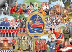 King's Coronation Puzzle 1000 pieces