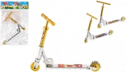 Mini fingerløbehjul plast 10 cm med forskellige farver