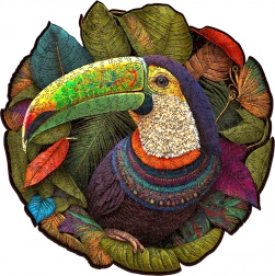 wooden puzzle toucan 500 pieces ESC WELT