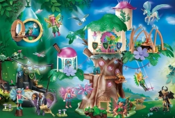 schmidt puzzle playmobil ayuma: čarobna vila šuma 100 dijelova