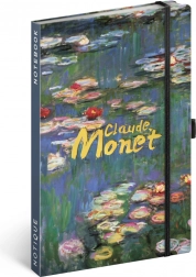 NOTIQUE Claude Monet Lined Notebook 13 × 21 cm