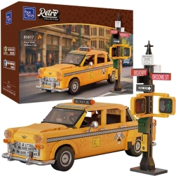 Jeu de construction Pantasy taxi jaune Yellow Cab 36,5 cm, 1601 pièces