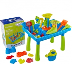 Table à eau et sable 2 en 1 Palma 18 pcs