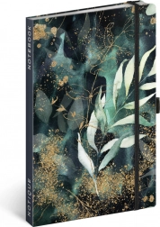 NOTIQUE lined notebook Eucalyptus 13 × 21 cm