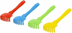 Petits râteaux en plastique pour le sable 19 cm