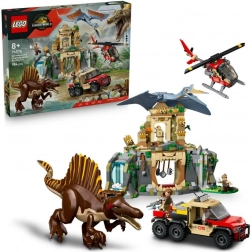 Lego Jurassic World: missione aerea con Quetzalcoatlus e Spinosauro