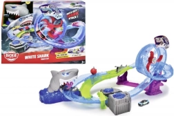 White Shark Race Track with Loop and Light Effects