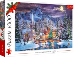 Puzzle 1000 pezzi – Atmosfera natalizia Trefl