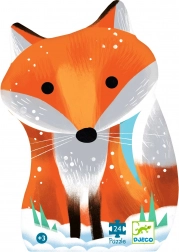 Sestavljanka Mala lisica Ginger 24 kosov