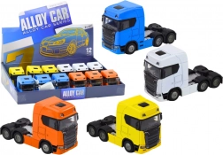 Kovinski tovornjak 1:32 brez polprikolice z dvižno kabino, lučmi in zvoki