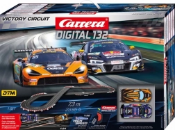 Autopista Carrera Digital 132 Victory Circuit 7,3 m con auto McLaren 720S GT3 e Audi R8 LMS GT3