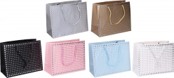 Gift bag 32 × 26 × 10 cm, year-round, 6 colors