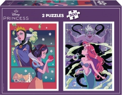 Educa Puzzle Disney Cattivi e Principesse 2x500 pezzi