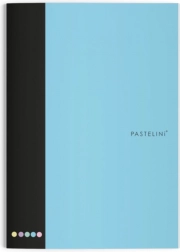 Lined Notebook A4 40 sheets PASTELINI blue