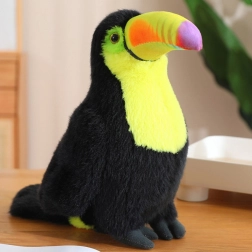 Plush Toucan, Yellow – 35 cm