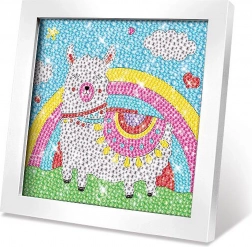 Set creativo quadro con pietrine – lama 17,5 × 17,5 cm
