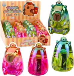 Colorful Capybara-Shaped Sharpener