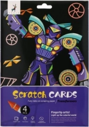 Scratch Pictures A4 Transformers - 4 Sheets