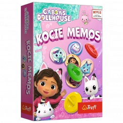 Pexeso Cat Memos TREFL – Gabby’s Dollhouse