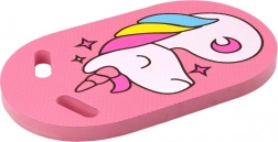 Foam swimming kickboard unicorn pink