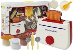 Creative Toaster Play Set with Modeling Clay – 4 Colors