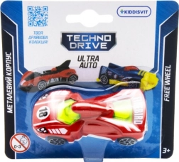 mini autíčko TECHNODRIVE ULTRA AUTO – kovový model 7,6 cm