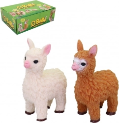 Animal Toy Lama, 24 pcs, 9 cm