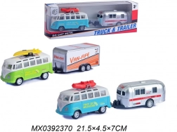 Minibus con rimorchio