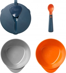Bowls for Easy Feeding with Lid and Spoon Tommee Tippee Explora, 2 pcs