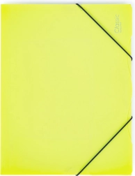 Chemise à élastique A4, opaque, vert citron