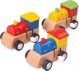 Wooden Colorful Train Bigjigs Toys
