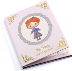 DJECO Tinyly adesivi rimovibili Miss Lilyruby