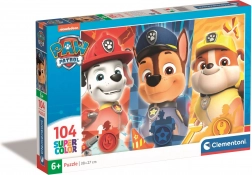 Puzzle da 104 pezzi con motivo Paw Patrol di Clementoni