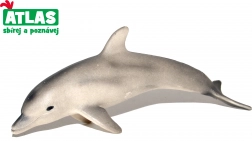 Hand-painted dolphin figurine 11 cm